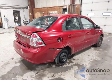 2008 Chevrolet Aveo Ls из США, поврежденный, VIN KL1TD56608B282741